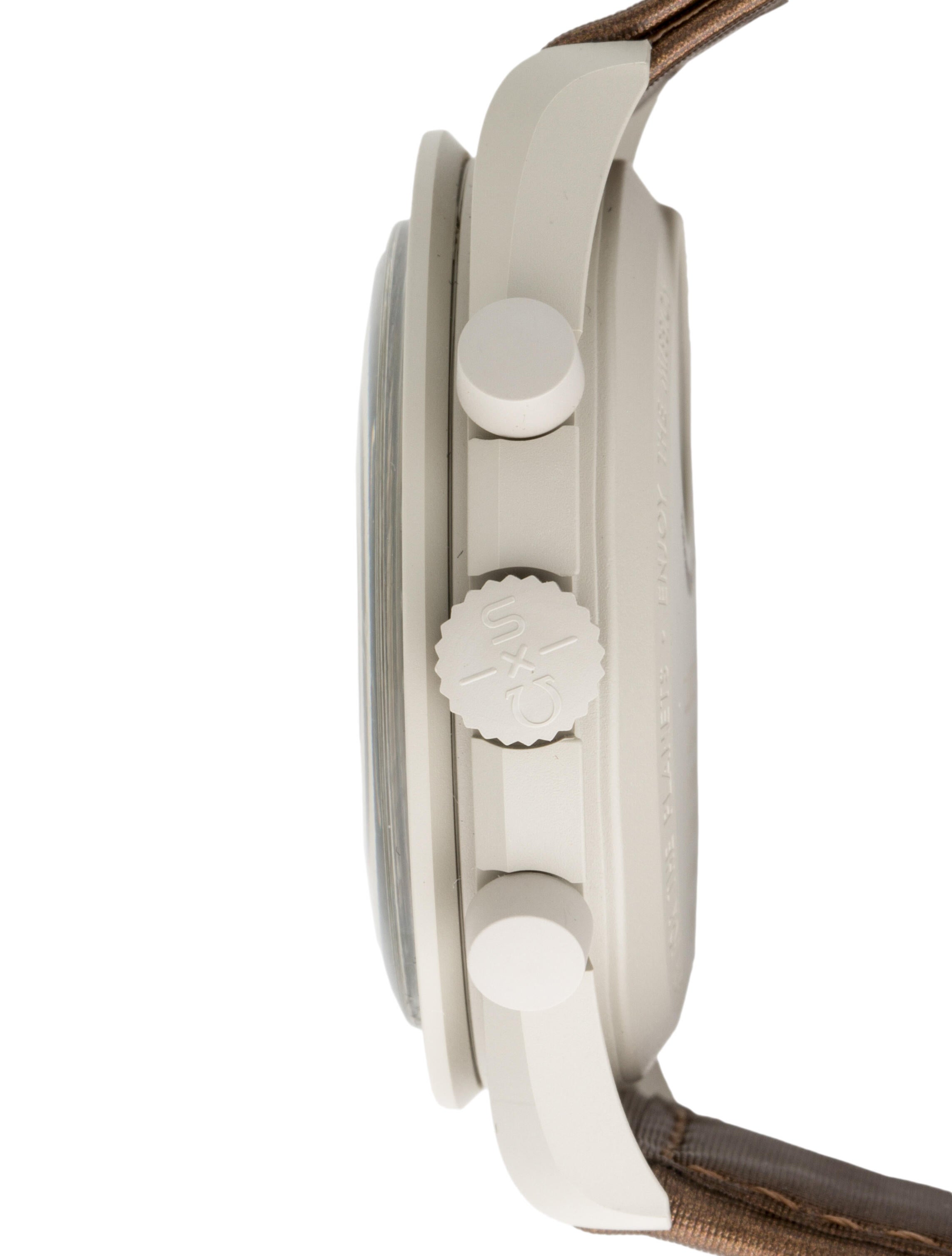 Omega x Swatch Bioceramic MoonSwatch Mission to Saturn Watch